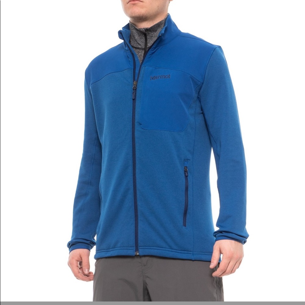 🆕 Marmot Outland Jacket Blue Sz Small 716